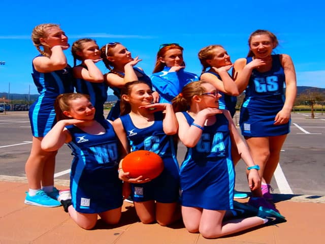 netball girls funny