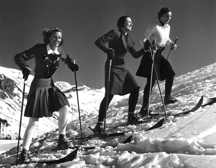 The history of skiing, skiing throughout the ages