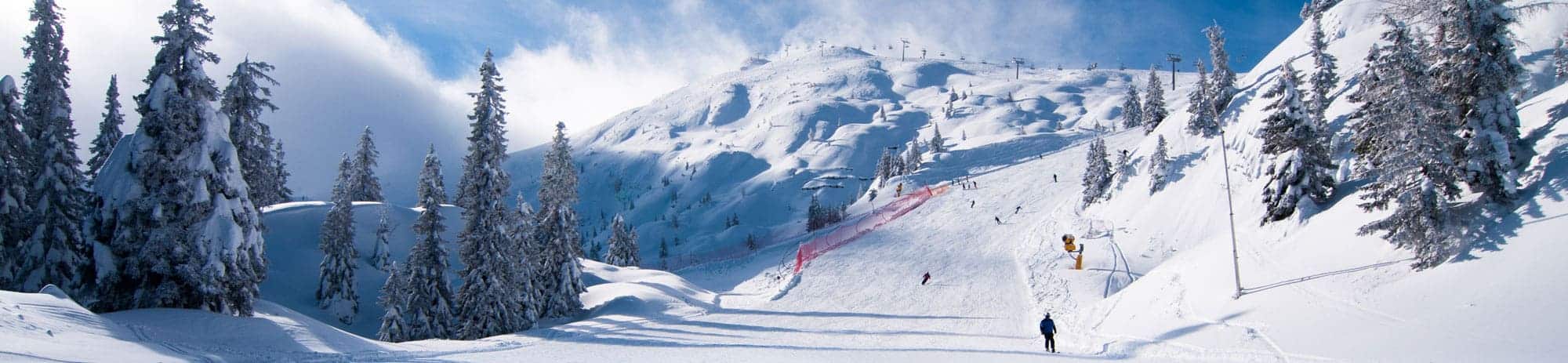 school ski trips italy andalo banner