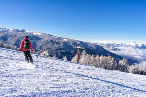 School ski trips to Folgaria Italy