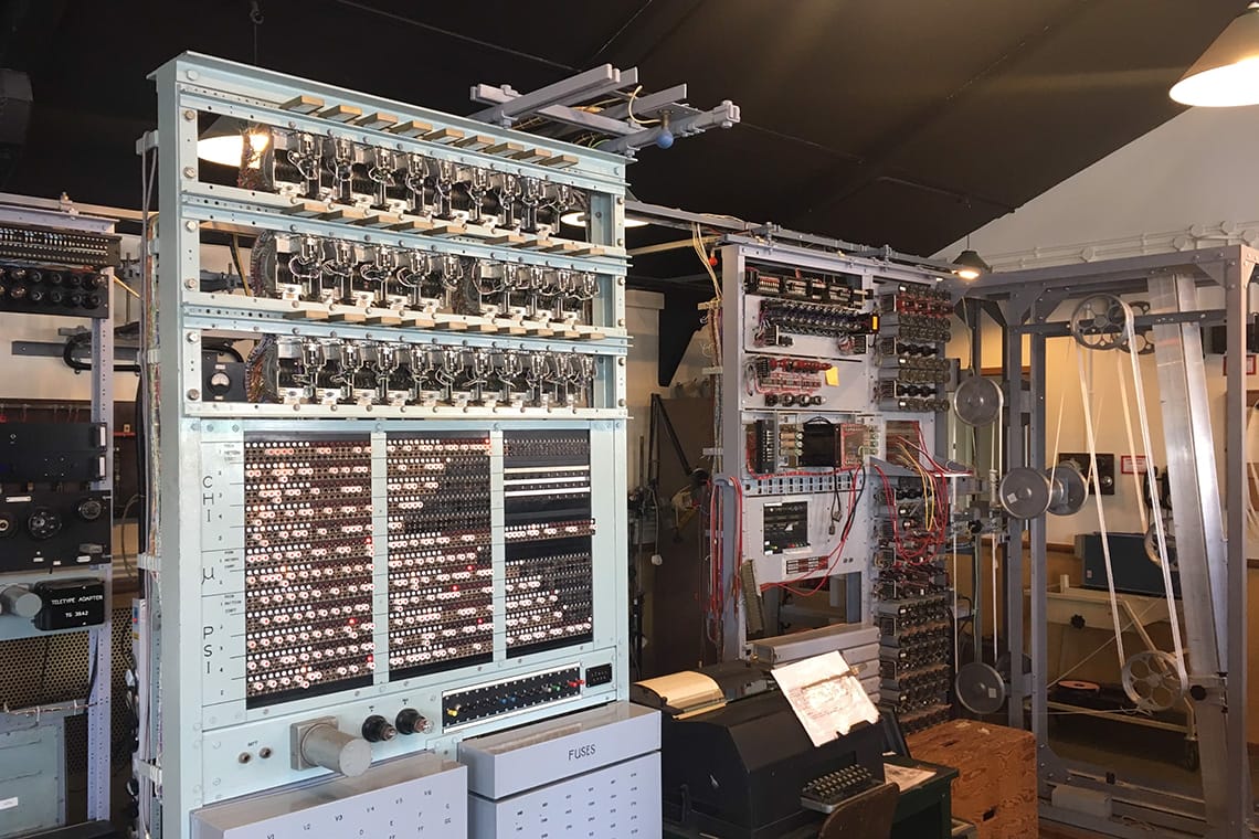 Computing and Computer Science School Trip to London - Bletchley Park's coloussus machine computing technology
