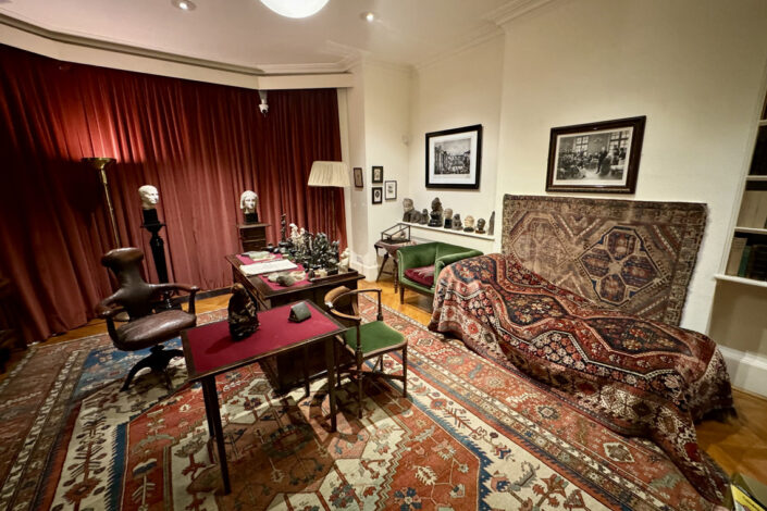 London Psychology Trups Freud Museum couch