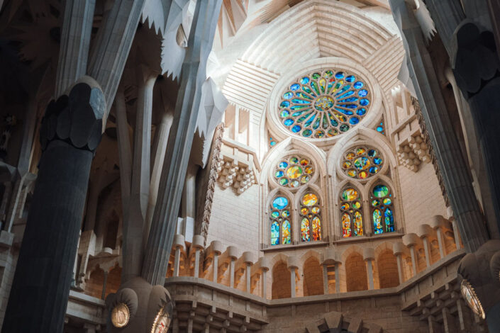 Gothic sagrada familia interior maths Halloween Gothic sagrada familia interior maths Halloween