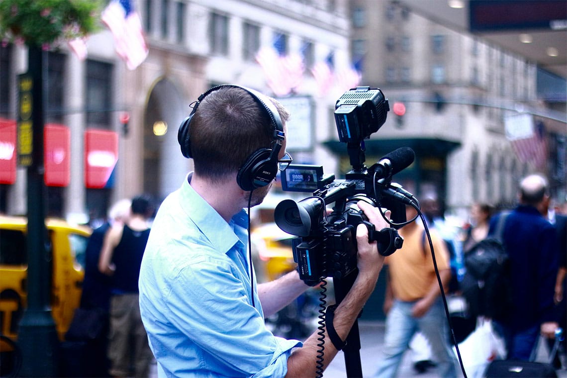Media and Film Studies School Trips New York Filming