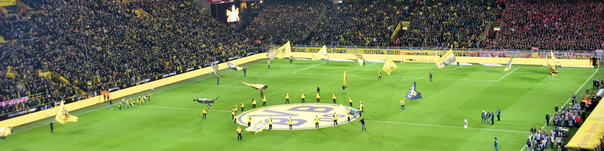 Dortmund Germany Football tour banner
