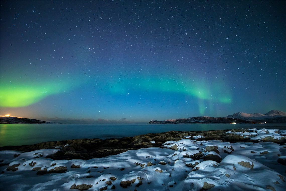 northern lights Norway School Ski Trips