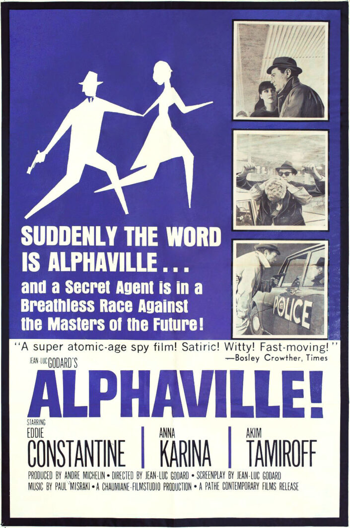 Alphaville () US movie poster