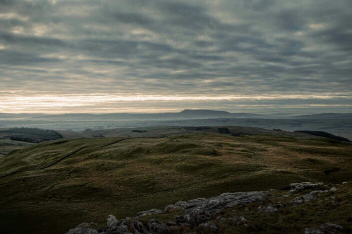 Pendle Hill, Lancashire Pendle Hill in Lancashire, associated with the historic Pendle witch trials of 1612