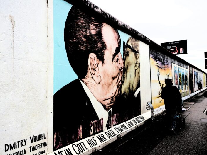 Berlin Wall in Germany, a historic Cold War landmark explored on European history school trips for GCSE and A-level students.